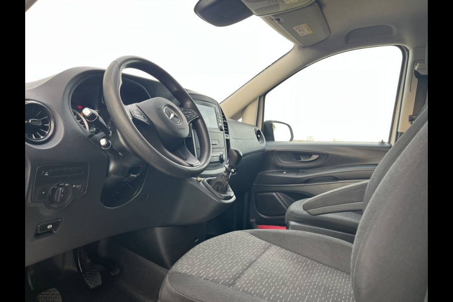 Mercedes-Benz Vito 116 CDI 164pk E6 XL Extra Lang BPM Vrij! Lease €421 /m, Airco, Navi+Camera, Trekhaak, PDC V+A, Onderhoudshistorie aanwezig