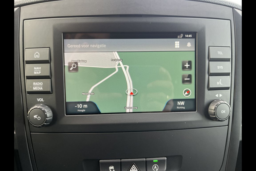 Mercedes-Benz Vito 116 CDI 164pk E6 XL Extra Lang BPM Vrij! Lease €421 /m, Airco, Navi+Camera, Trekhaak, PDC V+A, Onderhoudshistorie aanwezig