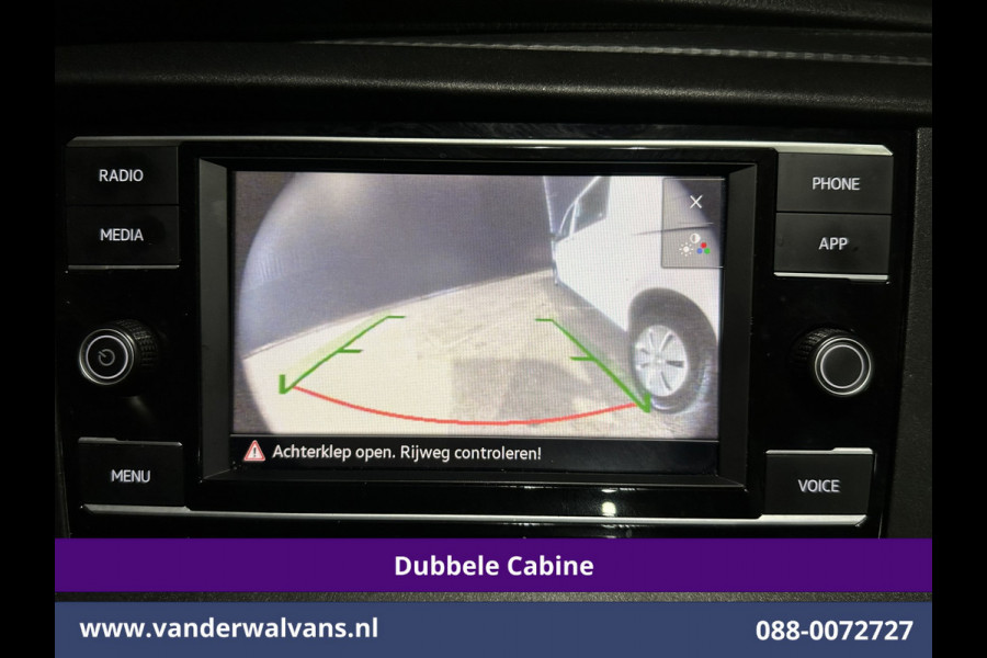 Volkswagen Transporter 2.0 TDI 150pk Automaat L2H1 Dubbele Cabine Euro6 Airco | 5-Zits | Camera | Apple Carplay Android Auto, Cruisecontrol, 2500kg Trekhaak