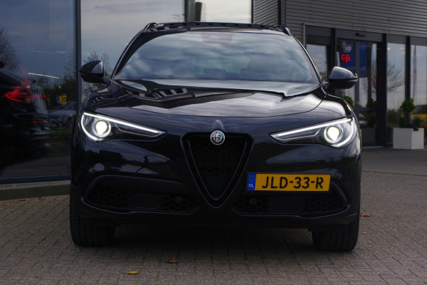 Alfa Romeo Stelvio 2.0 T 280 PK AWD Q4 Veloce, Adap. Onderstel, Panoramadak, Trekhaak, H/K Sound, Lederen Sportstoelen