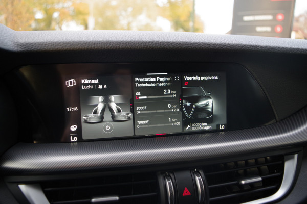Alfa Romeo Stelvio 2.0 T 280 PK AWD Q4 Veloce, Adap. Onderstel, Panoramadak, Trekhaak, H/K Sound, Lederen Sportstoelen