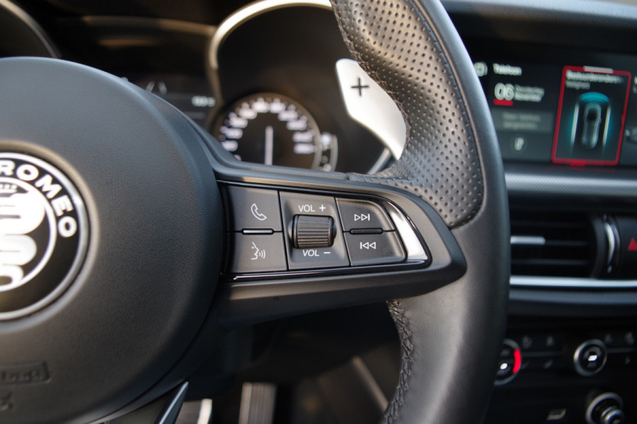 Alfa Romeo Stelvio 2.0 T 280 PK AWD Q4 Veloce, Adap. Onderstel, Panoramadak, Trekhaak, H/K Sound, Lederen Sportstoelen