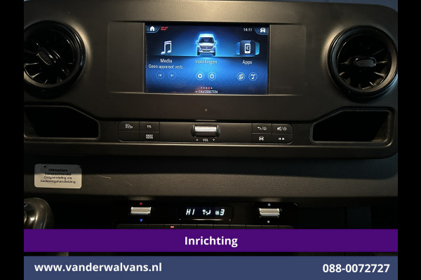 Mercedes-Benz Sprinter 316 CDI 164pk 3500kg Trekhaak L2H1 Inrichting Euro6 Airco | Camera | Apple Carplay | Cruisecontrol Android Auto, Parkeersensoren