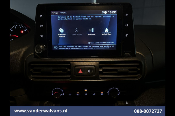 Peugeot Partner 1.5 BlueHDI L1H1 Euro6 Airco | Apple Carplay | Android Auto | Cruisecontrol | Trekhaak Parkeersensoren