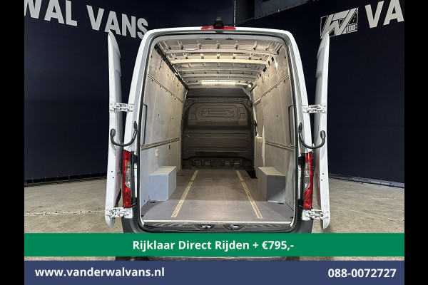 Mercedes-Benz Sprinter 317 CDI 170pk L3H2 Euro6 *Rijklaar Direct Rijden* Airco | 360 graden Camera | Navigatie | Apple Carplay | Android Auto | Cruisec Chauffeursstoel, Stoelverwarming, Parkeersensoren, Bijrijdersbank
