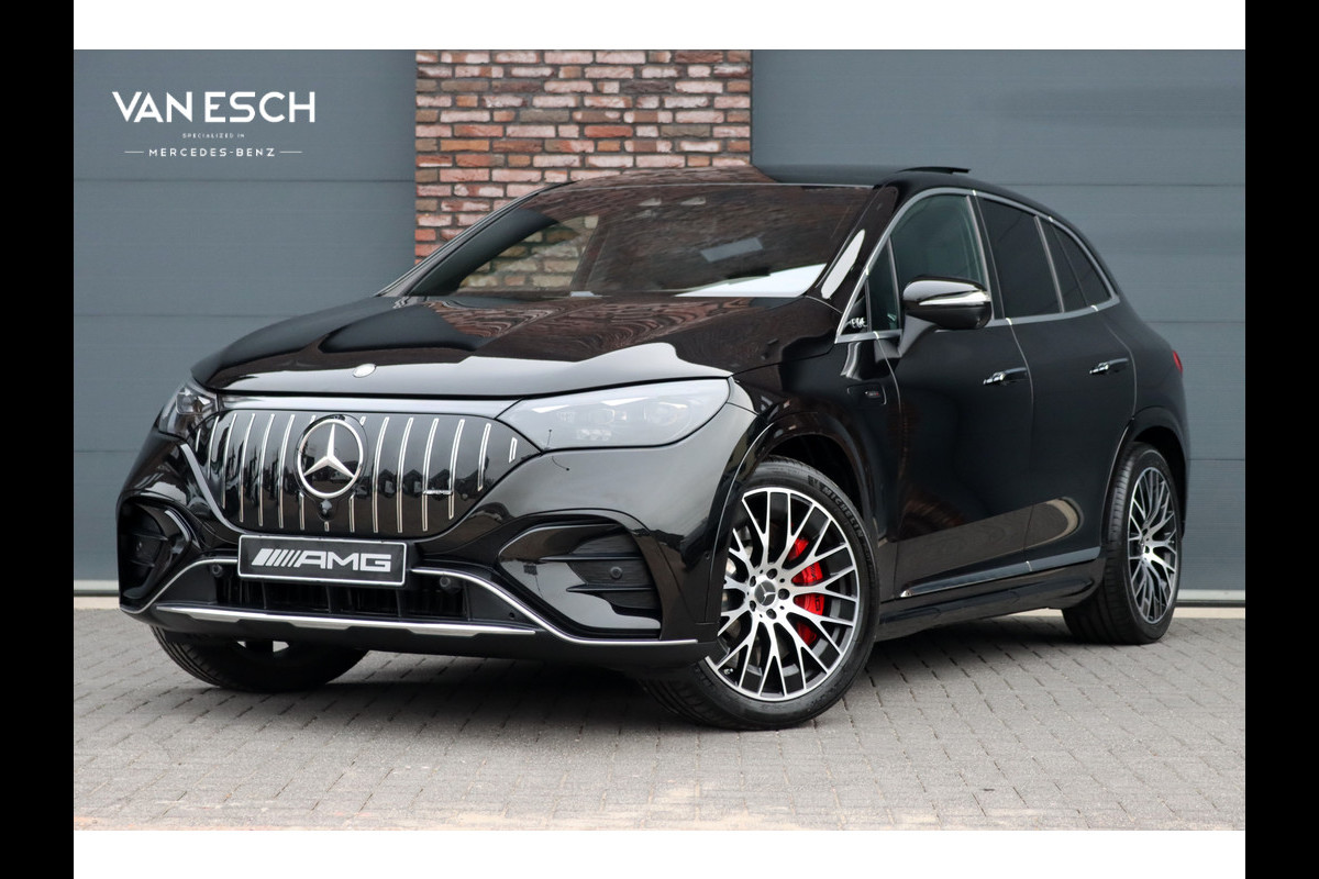 Mercedes-Benz EQE SUV AMG 53 4MATIC+ 91 kWh | MBUX Hyperscreen | Airmatic | Achterasbesturing | Distronic+ | Memory | Stoelventilatie | Burmester | Digital Light | Trekhaak | HUD | Warmtepomp |