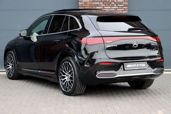 Mercedes-Benz EQE SUV AMG 53 4MATIC+ 91 kWh | MBUX Hyperscreen | Airmatic | Achterasbesturing | Distronic+ | Memory | Stoelventilatie | Burmester | Digital Light | Trekhaak | HUD | Warmtepomp |