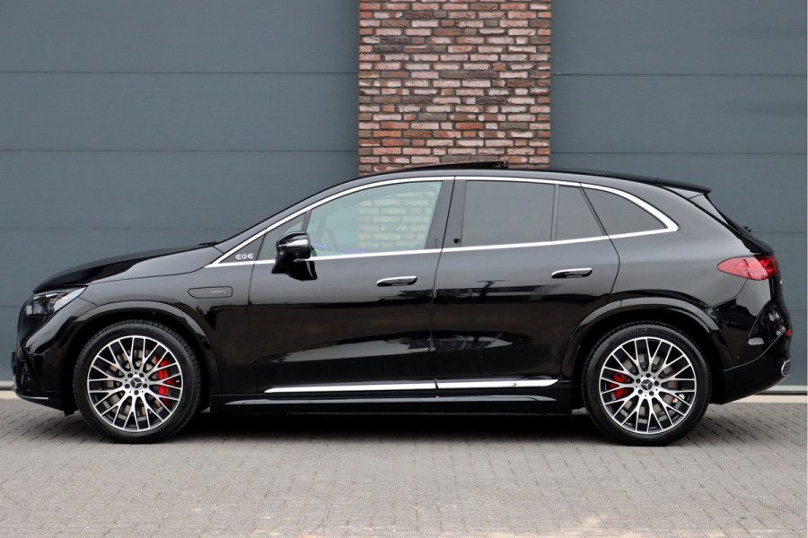 Mercedes-Benz EQE SUV AMG 53 4MATIC+ 91 kWh | MBUX Hyperscreen | Airmatic | Achterasbesturing | Distronic+ | Memory | Stoelventilatie | Burmester | Digital Light | Trekhaak | HUD | Warmtepomp |