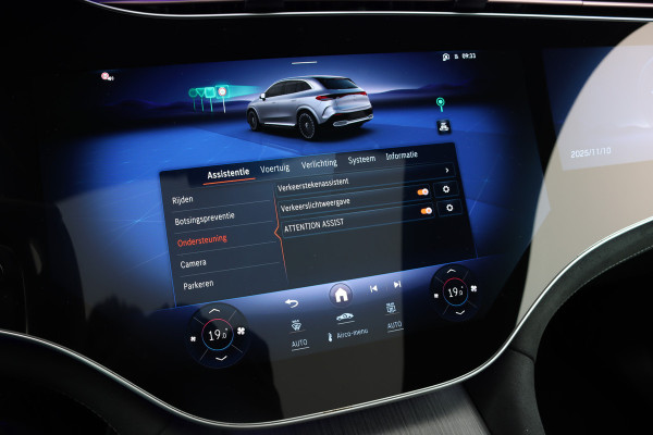 Mercedes-Benz EQE SUV AMG 53 4MATIC+ 91 kWh | MBUX Hyperscreen | Airmatic | Achterasbesturing | Distronic+ | Memory | Stoelventilatie | Burmester | Digital Light | Trekhaak | HUD | Warmtepomp |