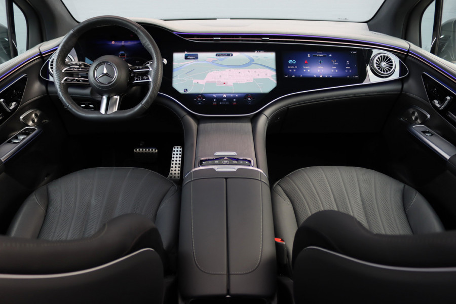Mercedes-Benz EQE SUV 350+ Premium AMG Line 96 kWh | Hyperscreen | Airmatic | Distronic+ | Trekhaak | Burmester | 22kW | Digital Light | Augmented Reality | Leder | Keyless Go | Surround Camera |