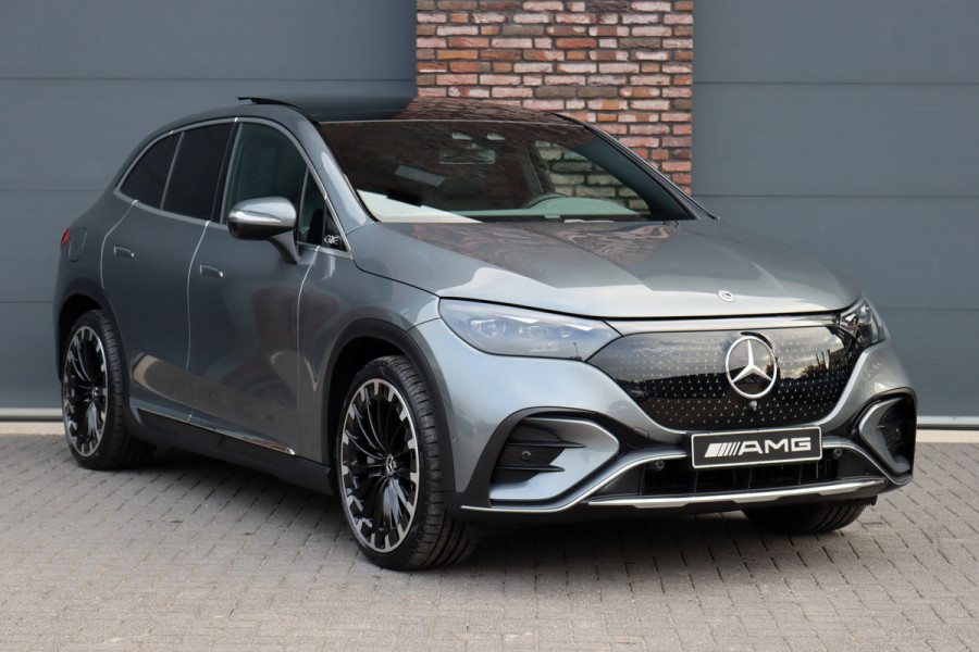 Mercedes-Benz EQE SUV 350+ Premium AMG Line 96 kWh | Hyperscreen | Airmatic | Distronic+ | Trekhaak | Burmester | 22kW | Digital Light | Augmented Reality | Leder | Keyless Go | Surround Camera |