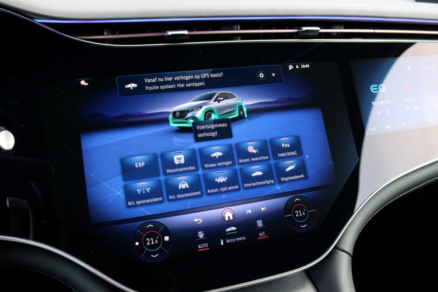 Mercedes-Benz EQE SUV 350+ Premium AMG Line 96 kWh | Hyperscreen | Airmatic | Distronic+ | Trekhaak | Burmester | 22kW | Digital Light | Augmented Reality | Leder | Keyless Go | Surround Camera |