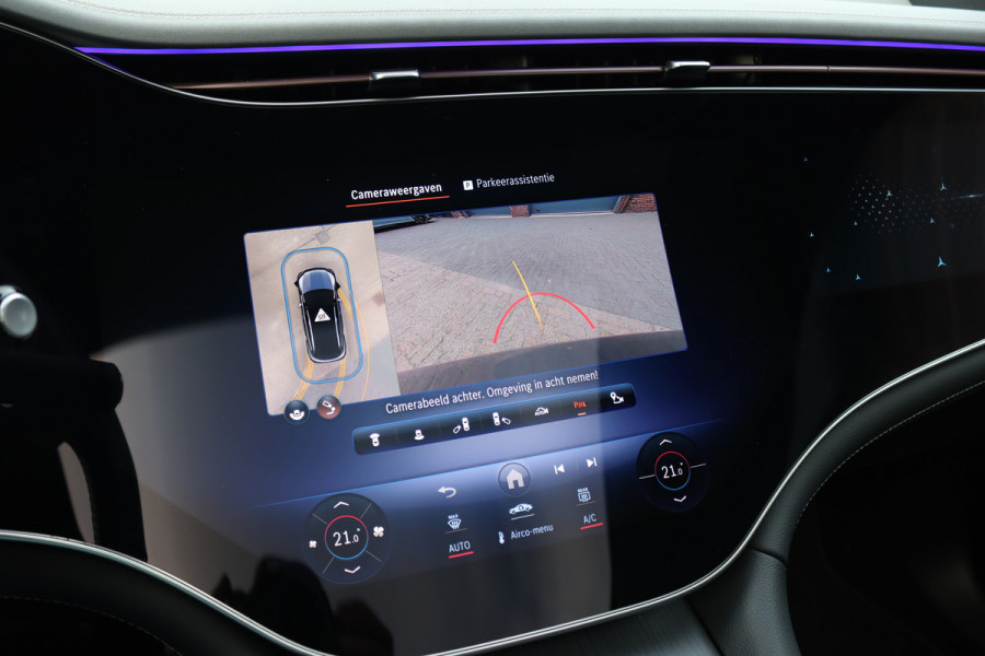 Mercedes-Benz EQE SUV 350+ Premium AMG Line 96 kWh | Hyperscreen | Airmatic | Distronic+ | Trekhaak | Burmester | 22kW | Digital Light | Augmented Reality | Leder | Keyless Go | Surround Camera |