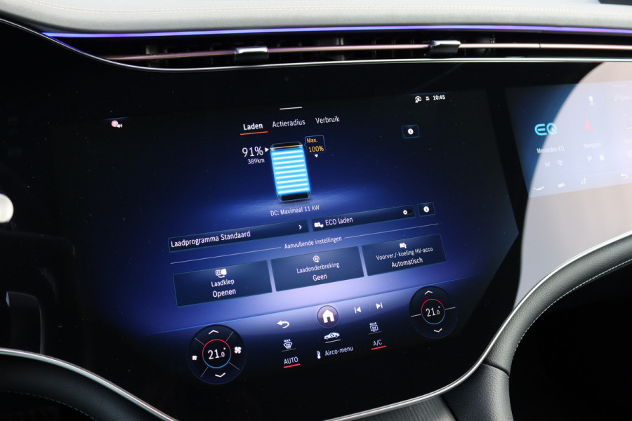 Mercedes-Benz EQE SUV 350+ Premium AMG Line 96 kWh | Hyperscreen | Airmatic | Distronic+ | Trekhaak | Burmester | 22kW | Digital Light | Augmented Reality | Leder | Keyless Go | Surround Camera |