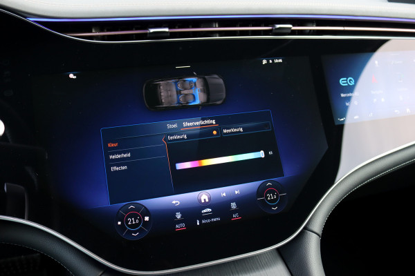 Mercedes-Benz EQE SUV 350+ Premium AMG Line 96 kWh | Hyperscreen | Airmatic | Distronic+ | Trekhaak | Burmester | 22kW | Digital Light | Augmented Reality | Leder | Keyless Go | Surround Camera |