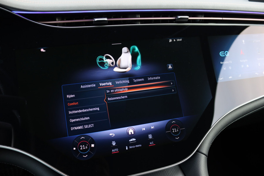 Mercedes-Benz EQE SUV 350+ Premium AMG Line 96 kWh | Hyperscreen | Airmatic | Distronic+ | Trekhaak | Burmester | 22kW | Digital Light | Augmented Reality | Leder | Keyless Go | Surround Camera |