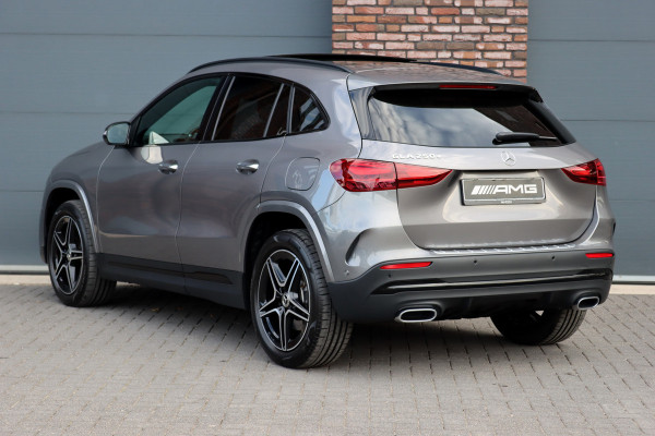 Mercedes-Benz GLA 250 e Premium+ AMG Line | Facelift | Distronic | Panoramadak | Burmester | Trekhaak | HUD | Memory | Verwarmd Stuurwiel | Surround Camera |