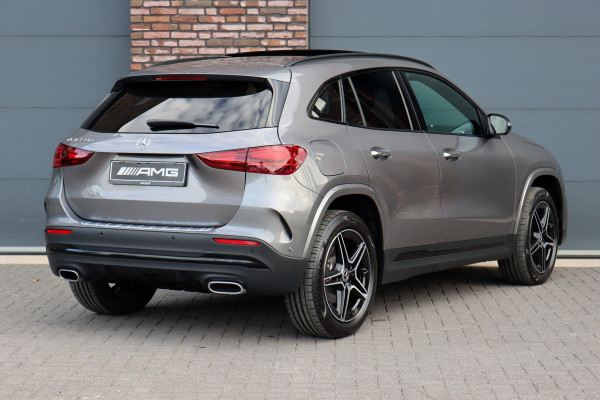 Mercedes-Benz GLA 250 e Premium+ AMG Line | Facelift | Distronic | Panoramadak | Burmester | Trekhaak | HUD | Memory | Verwarmd Stuurwiel | Surround Camera |