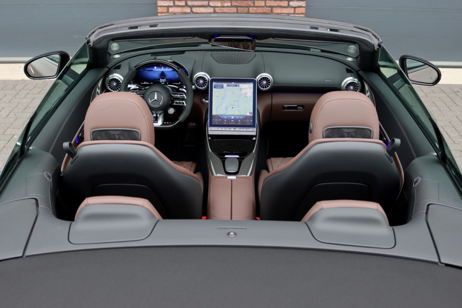 Mercedes-Benz SL-Klasse Roadster AMG 63 S E Performance | 816 pk | Manufaktur | Keramisch | Carbon | Distronic+ | Achterasbesturing | Multicontourstoelen | HUD | Burmester | Airscarf |