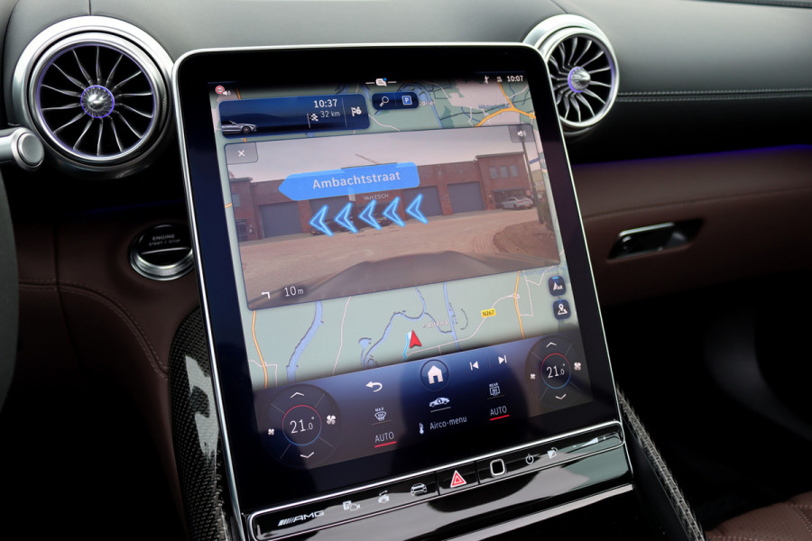 Mercedes-Benz SL-Klasse Roadster AMG 63 S E Performance | 816 pk | Manufaktur | Keramisch | Carbon | Distronic+ | Achterasbesturing | Multicontourstoelen | HUD | Burmester | Airscarf |