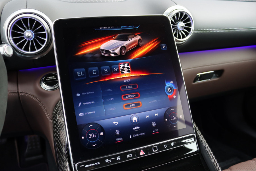 Mercedes-Benz SL-Klasse Roadster AMG 63 S E Performance | 816 pk | Manufaktur | Keramisch | Carbon | Distronic+ | Achterasbesturing | Multicontourstoelen | HUD | Burmester | Airscarf |