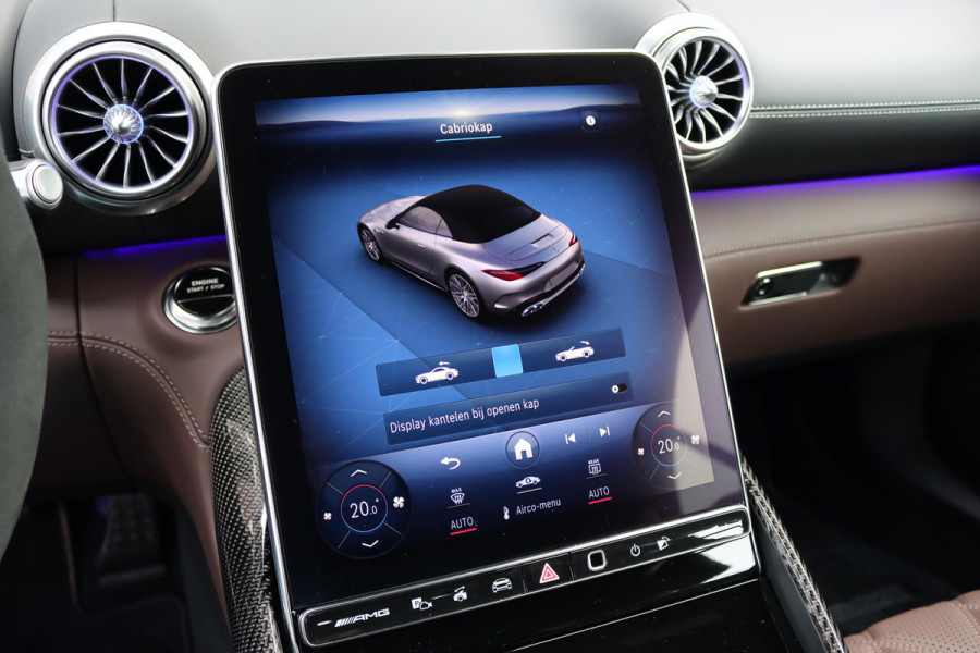 Mercedes-Benz SL-Klasse Roadster AMG 63 S E Performance | 816 pk | Manufaktur | Keramisch | Carbon | Distronic+ | Achterasbesturing | Multicontourstoelen | HUD | Burmester | Airscarf |