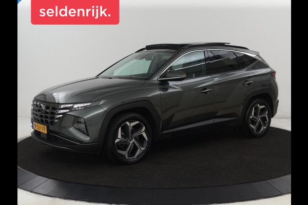 Hyundai Tucson 1.6 T-GDI HEV Premium Sky | Panoramadak | Trekhaak | Stoelventilatie | 360 Camera | Leder | Adaptive cruise | Achterbankverwarming | Carplay | Keyless | Navigatie | 19'' | File Assistent
