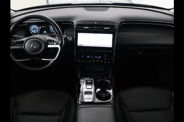 Hyundai Tucson 1.6 T-GDI HEV Premium Sky | Panoramadak | Trekhaak | Stoelventilatie | 360 Camera | Leder | Adaptive cruise | Achterbankverwarming | Carplay | Keyless | Navigatie | 19'' | File Assistent