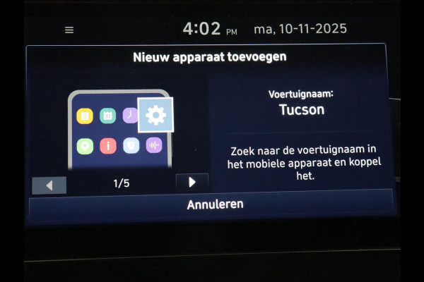 Hyundai Tucson 1.6 T-GDI HEV Premium Sky | Panoramadak | Trekhaak | Stoelventilatie | 360 Camera | Leder | Adaptive cruise | Achterbankverwarming | Carplay | Keyless | Navigatie | 19'' | File Assistent