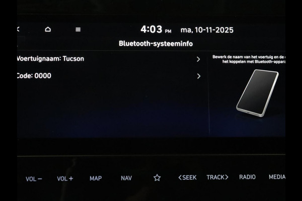 Hyundai Tucson 1.6 T-GDI HEV Premium Sky | Panoramadak | Trekhaak | Stoelventilatie | 360 Camera | Leder | Adaptive cruise | Achterbankverwarming | Carplay | Keyless | Navigatie | 19'' | File Assistent