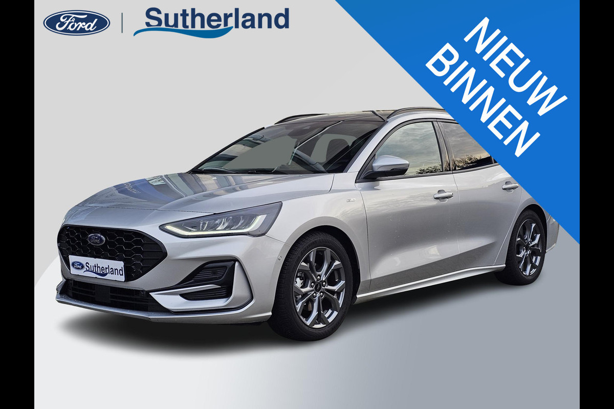 Ford FOCUS Wagon 1.0 EcoBoost Hybrid ST Line X 155pk | Trekhaak afneembaar | Panoramadak | Bang&Olufsen | Adaptive cruise control | Winter Pack | All season banden | Camera