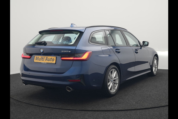 BMW 3 Serie Touring 330e Sportline Plug In Hybrid 293pk Dealer O.H PHEV | Adaptive Cruise | Apple Carplay | Lederen Sportstoelen Verwarmd | Blis | Lane Assist | Front Assist | Navigatie | Virtual | DAB |