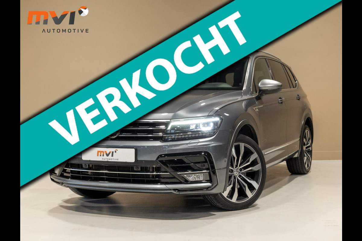 Volkswagen Tiguan Allspace 2.0 TSI 4Motion 3x R-Line 7 persoons / 220pk / Panorama dak / Trekhaak / Stoelverwarming /