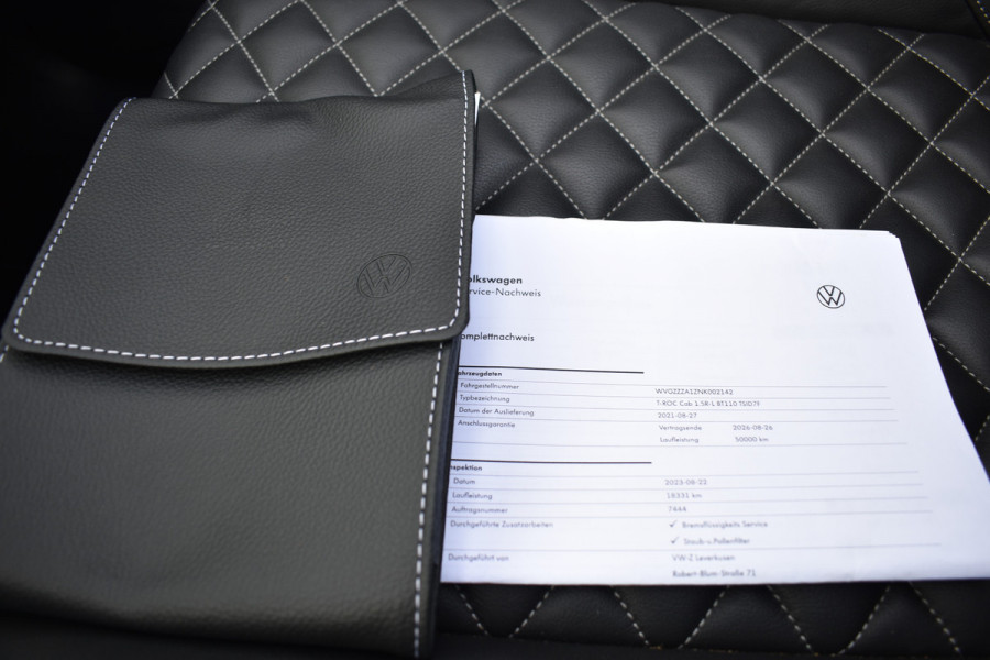 Volkswagen T-Roc Cabrio 1.5 TSI 150PK DSG R-LINE LEDER/PDC/NAVI