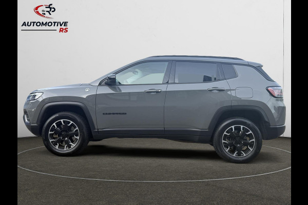 Jeep Compass 4xe 240pk Plug-in Hybrid Trailhawk 4x4 Keyless ACC Navi Lane Assist Camera Leder Climate Control LED Velgen