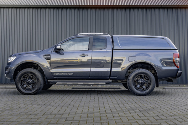 Ford Ranger BiTurbo EcoBlue Wildtrak Supercab 4x4 | Automaat | Camera | CarPlay | Navi | LED | Climate | Cruise | 3.5T Trekgewicht | Euro 6
