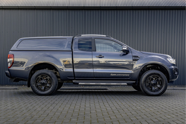 Ford Ranger BiTurbo EcoBlue Wildtrak Supercab 4x4 | Automaat | Camera | CarPlay | Navi | LED | Climate | Cruise | 3.5T Trekgewicht | Euro 6