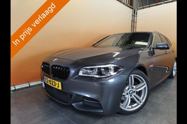 BMW 5 Serie Touring 520d M Sport Edition standkachel | adaptive cruise en led | leer | comfortstoelen
