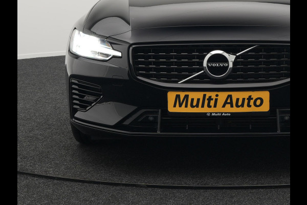 Volvo V60 T6 Recharge AWD R-Design LONG RANGE Plug In Hybrid Dealer O.H. PHEV | Panodak | Lederen Sportstoelen Memory | Harman Kardon | Apple Carplay | Navigatie | Camera | L.M. 19" | DAB | Virtual |