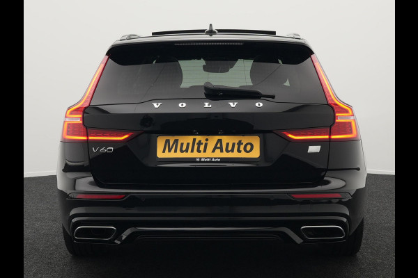 Volvo V60 T6 Recharge AWD R-Design LONG RANGE Plug In Hybrid Dealer O.H. PHEV | Panodak | Lederen Sportstoelen Memory | Harman Kardon | Apple Carplay | Navigatie | Camera | L.M. 19" | DAB | Virtual |