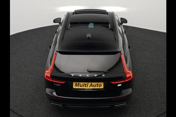 Volvo V60 T6 Recharge AWD R-Design LONG RANGE Plug In Hybrid Dealer O.H. PHEV | Panodak | Lederen Sportstoelen Memory | Harman Kardon | Apple Carplay | Navigatie | Camera | L.M. 19" | DAB | Virtual |