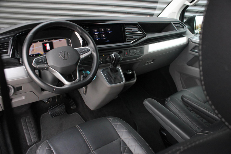 Volkswagen Transporter 2.0 TDI L2H1 BULLI DUBBEL CABINE 204PK 2023 JB-EDIITON / ACTIVE DISPLAY / VERLAGINGSVEREN / APPLE CARPLAY