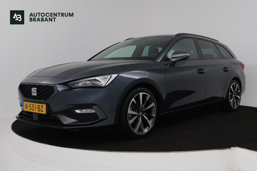 Seat Leon Sportstourer 1.5 TSI FR Business Intense (TREKHAAK, DIGITALE COCKPIT, CAMERA, SFEERVERLICHTING, PARKEERSENSOREN)