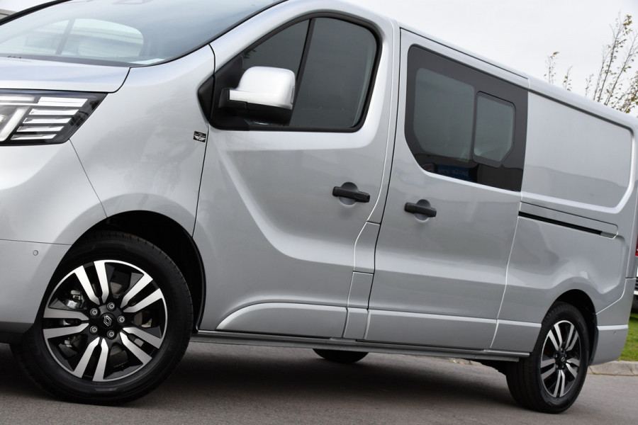 Renault Trafic 2.0 170 L2H1 Extra DC Facelift! 3 x Leverbaar, Virtual, Cruise, Carplay, Stoelverwarming, Clima, Automaat, LED, 170PK, 2 x Schuifdeur, Uniek!