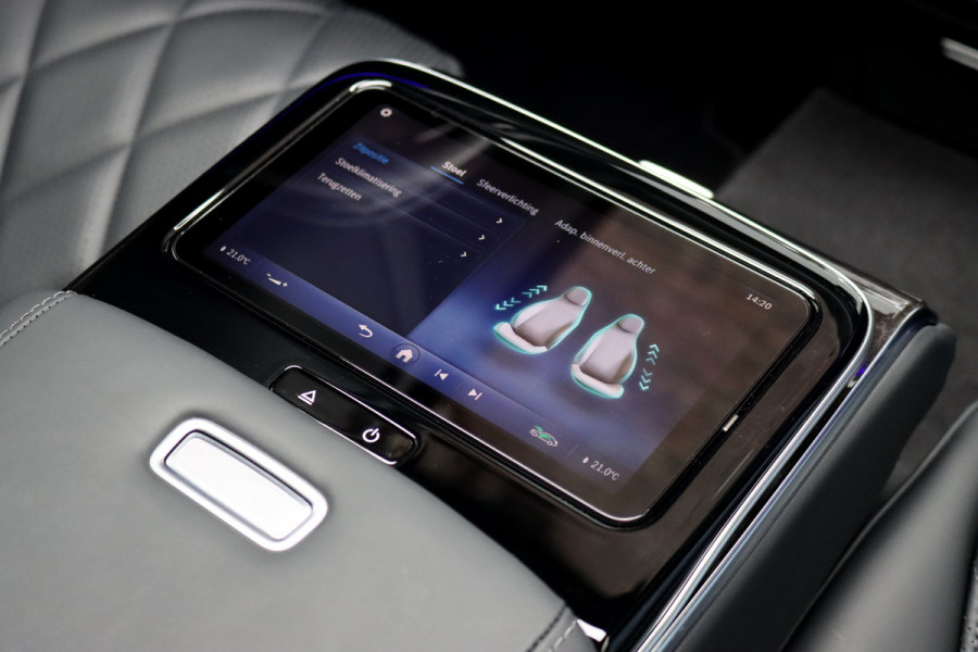 Mercedes-Benz S-Klasse 400d 4MATIC Lang AMG Line Aut9 | Airmatic | Achterasbesturing | Distronic+ | Zonweringspakket | Burmester | Stoelventilatie | Verwarmd Stuurwiel | HUD | Vlakkenverwarming |