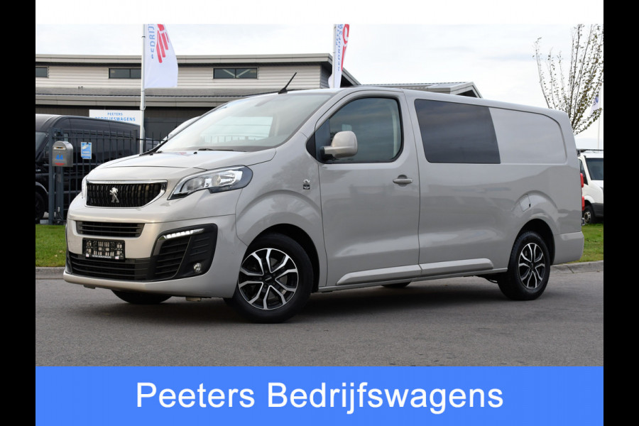 Peugeot Expert 2.0 BlueHDI L3 DC 180 PB Edition 360 Camera, Cruise, Carplay, NAVI, 177pk, Automaat, Multimedia, Trekhaak, Uniek!