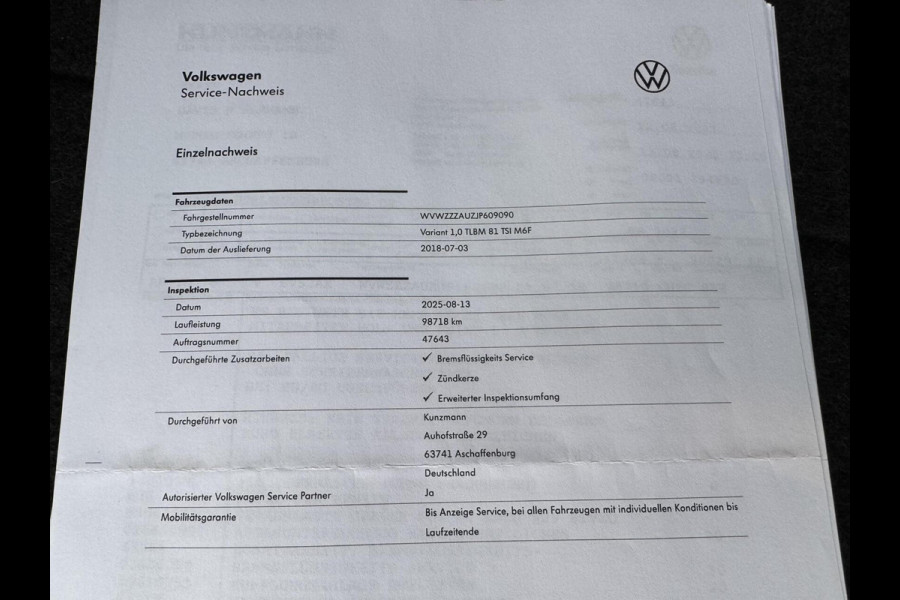 Volkswagen Golf 1.0 TSI 110pk Comfortline CarPlay Navi Elektr.Trekhaak Garantie Airco