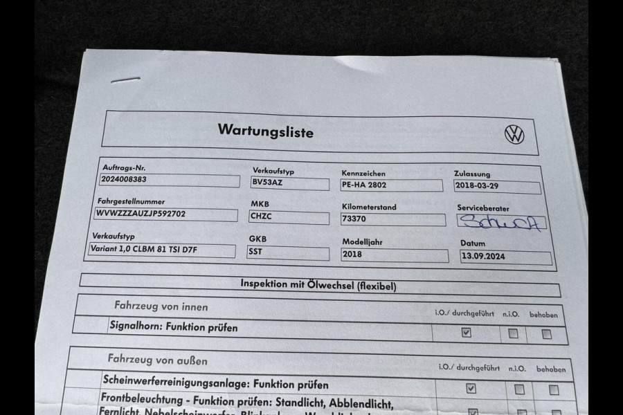 Volkswagen Golf 1.0 TSI 110pk Comfortline CarPlay Navi Elektr.Trekhaak Garantie Airco