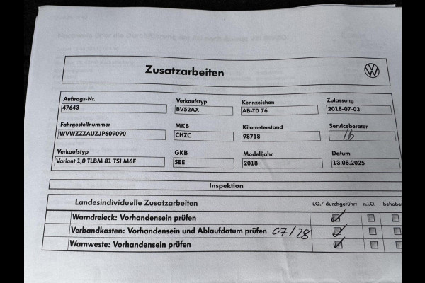 Volkswagen Golf 1.0 TSI 110pk Comfortline CarPlay Navi Elektr.Trekhaak Garantie Airco