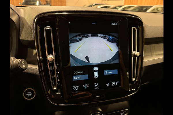 Volvo XC40 1.5 T4 211PK Recharge Plug-In, Navi, Camera, Leder, Voll Led, Trekhaak, 19" Velgen, Adaptief Cruise, Stoel Verwarming